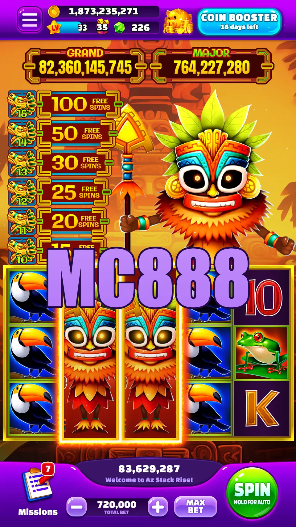 MC888 Masuk